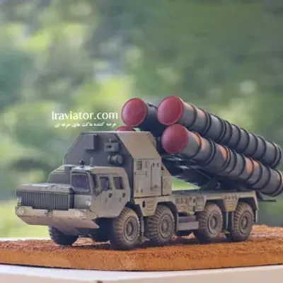 خرید ماکت ماکت سامانه موشکی اس 300  پدافند هوایی S300 - مقیاس 1:72 - برند Exclusive