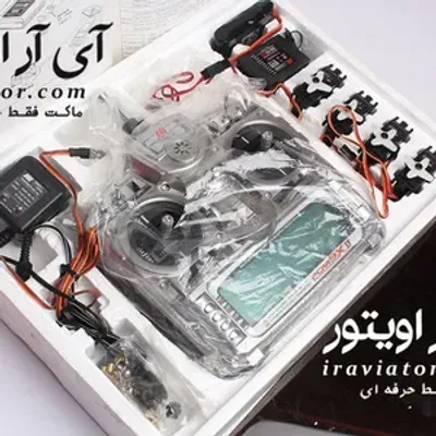 خرید ماکت تجهیزات , سروو و رسیور بدون رادیو کنترلر جی آر مدل PCM 9X II  - مقیاس Standard - برند JR