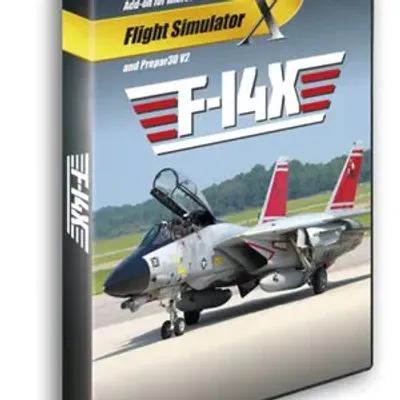 خرید ماکت جنگنده تامکت F-14 Extended آئروسافت برای شبیه ساز P3D V4 - مقیاس 1:1 - برند Software