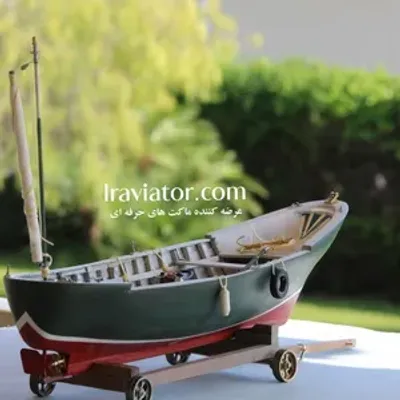 خرید ماکت ماکت قایق دست‌ساز بارکرا La Barquera مقیاس 1/18 - مقیاس 1:18 - برند Exclusive