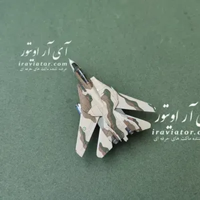 خرید ماکت ماکت هواپیما جنگنده هوگان اف 14 تامکت نیروی هوایی ارتش ایران F14 مقیاس 1/200 - مقیاس 1:200 - برند Hogan