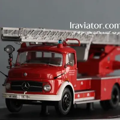 خرید ماکت ماکت کامیون شوکو مرسدس بنز L322 آتش نشانی مقیاس 1/43 - مقیاس 1:43 - برند Schuco