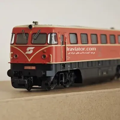 خرید ماکت ماکت لوکوموتیو دیزل ریواروسی Class 2050 اتریش مقیاس H0 - مقیاس 1:87 - برند Rivarossi